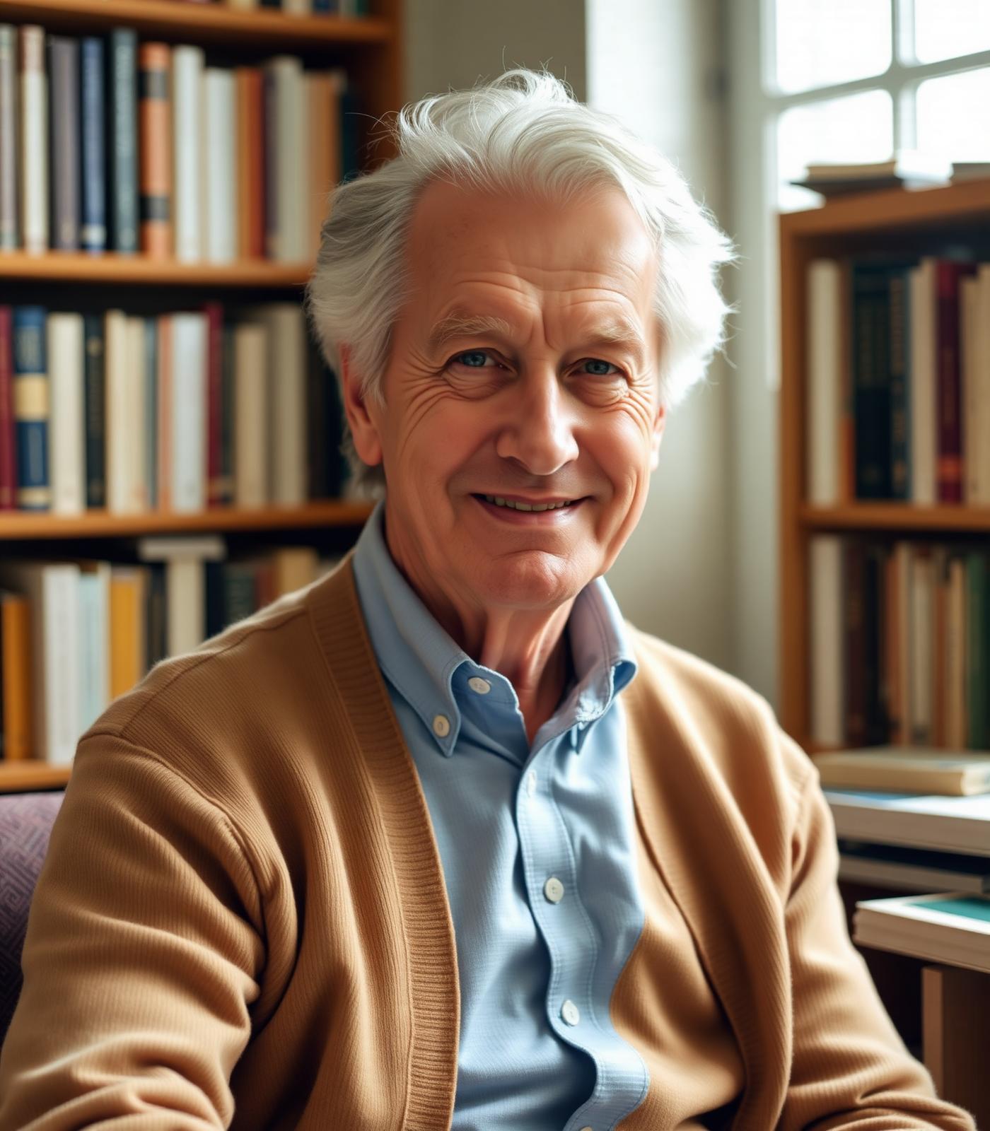 A distinguished mentor in his study